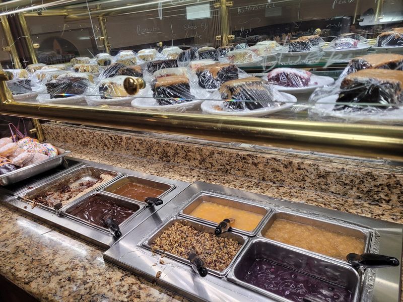 Desserts And The Make-Your-Own Ice Cream Station