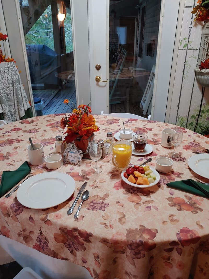 Dinner Served Around a Shared Table
