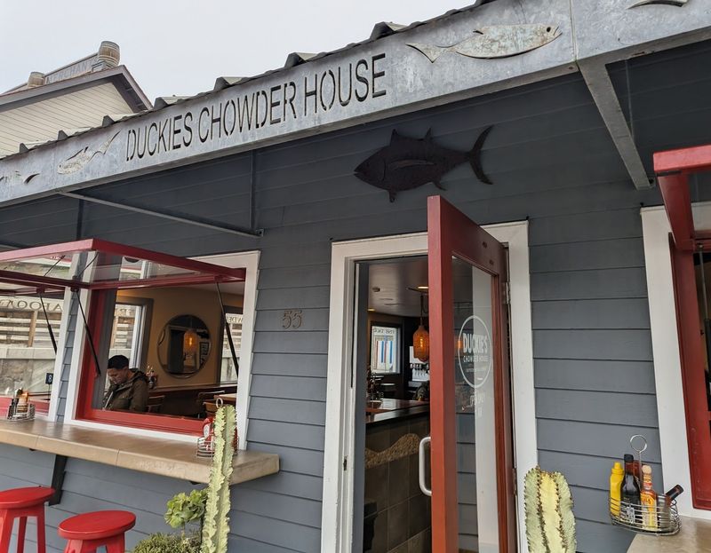 Duckies Chowder House, Cayucos, CA Duckies Chowder House, Cayucos, CA