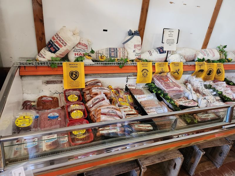 Edwards Virginia Smokehouse, Surry, Virginia