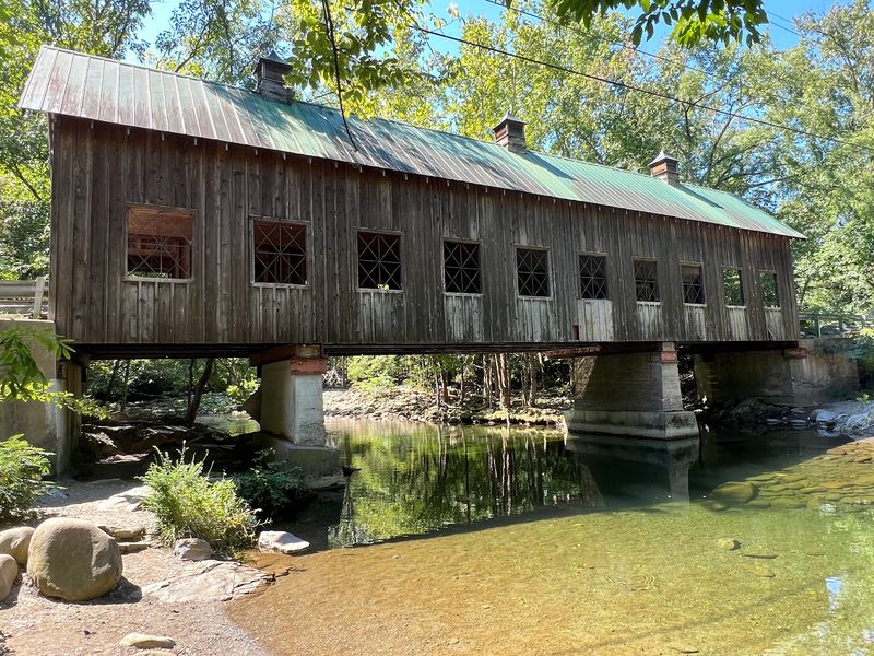 Emert's Cove Historic Covered Bridge, Pittman Center, TN Emert's Cove Historic Covered Bridge, Pittman Center, TN