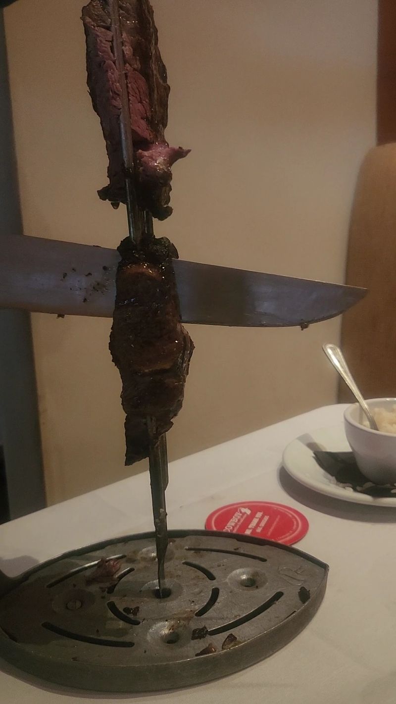 Endless Skewers Carried Straight to Your Table