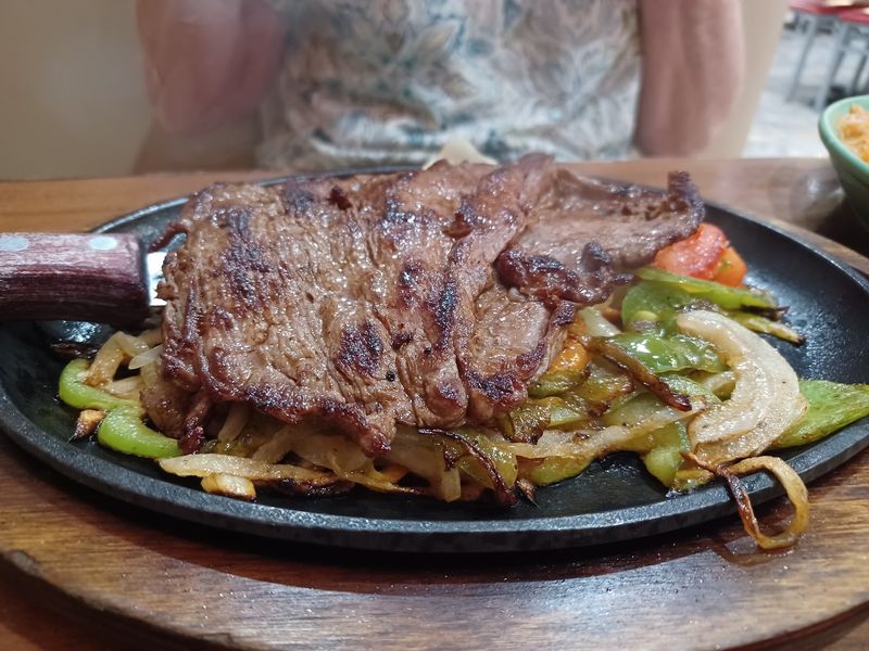 Fajitas and the Signature Pollo Mesquite Fajitas and the Signature Pollo Mesquite
