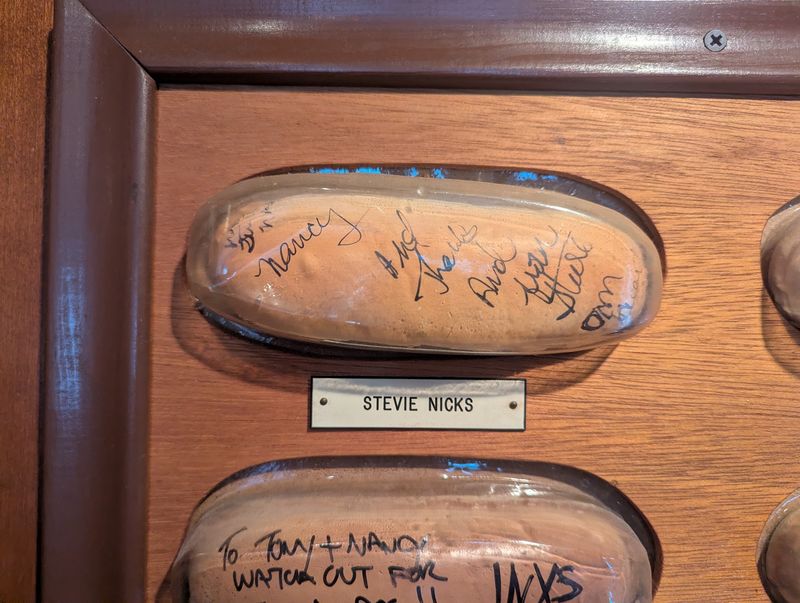 Famous Signatures on Hot Dog Buns