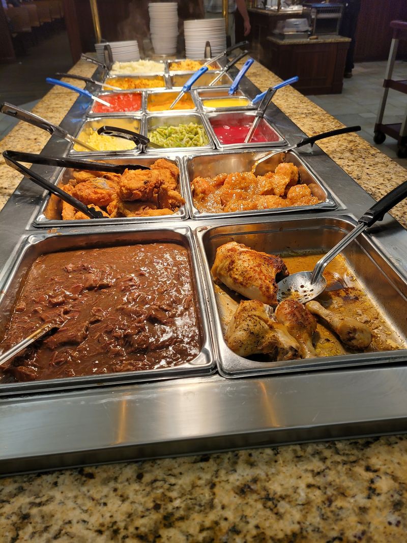 Filling And Comfort Classics On The Buffet