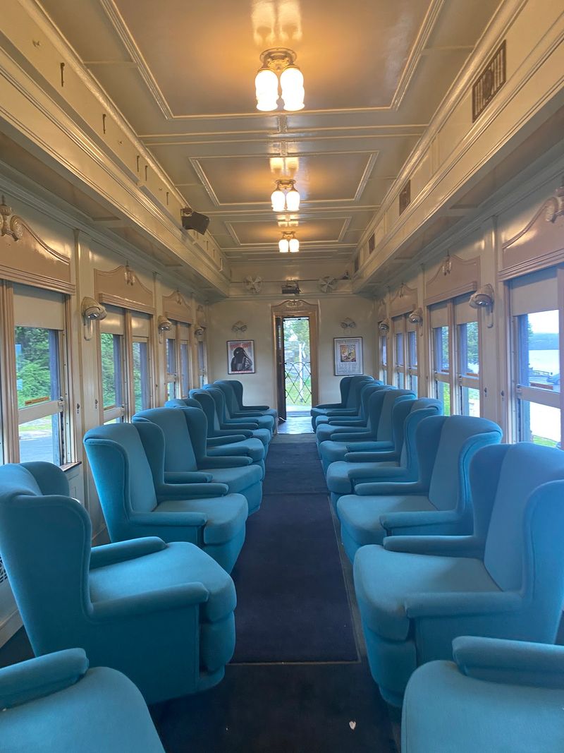 First Class, Swivel Chairs and All