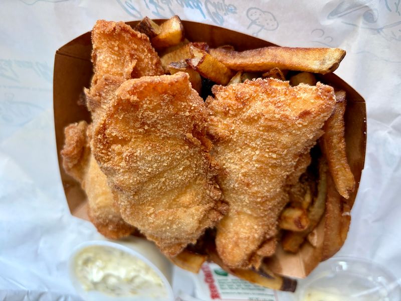 Fish Fresh Out of the Fryer Fish Fresh Out of the Fryer