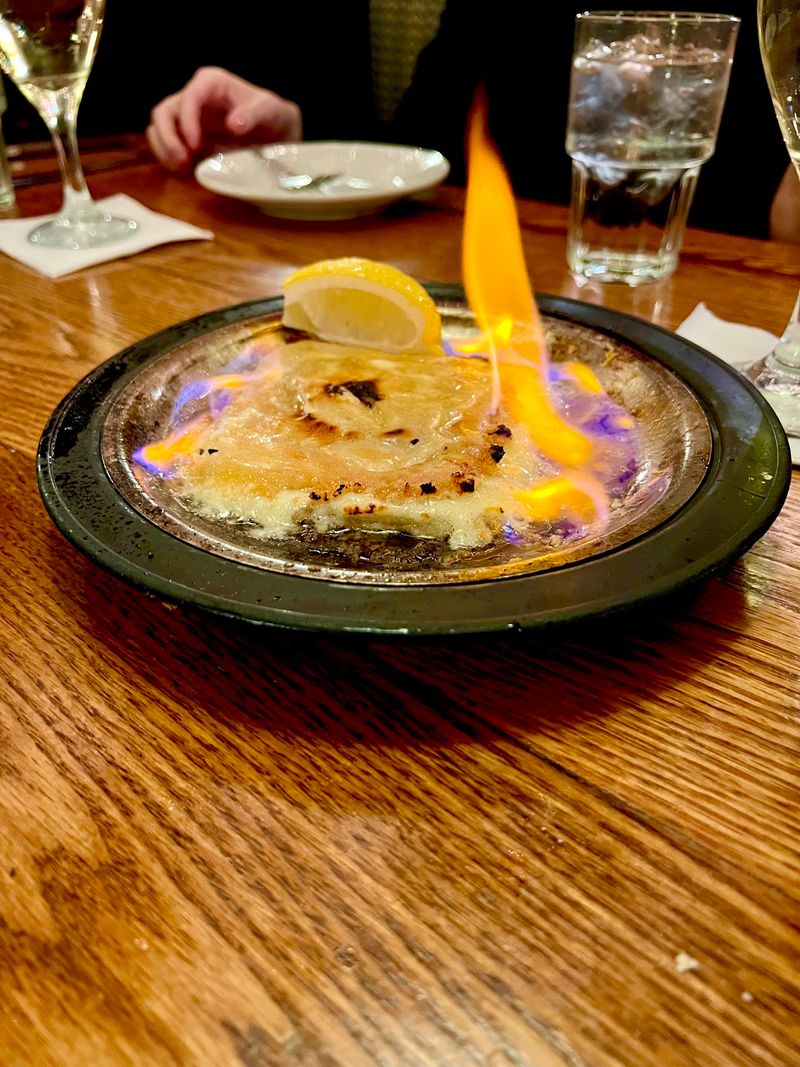 Flaming Cheese and the Opa Moment