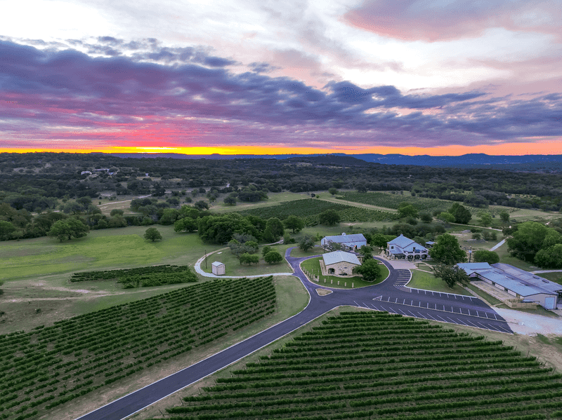 Flat Creek Estate Winery & Vineyard, Marble Falls, TX Flat Creek Estate Winery & Vineyard, Marble Falls, TX