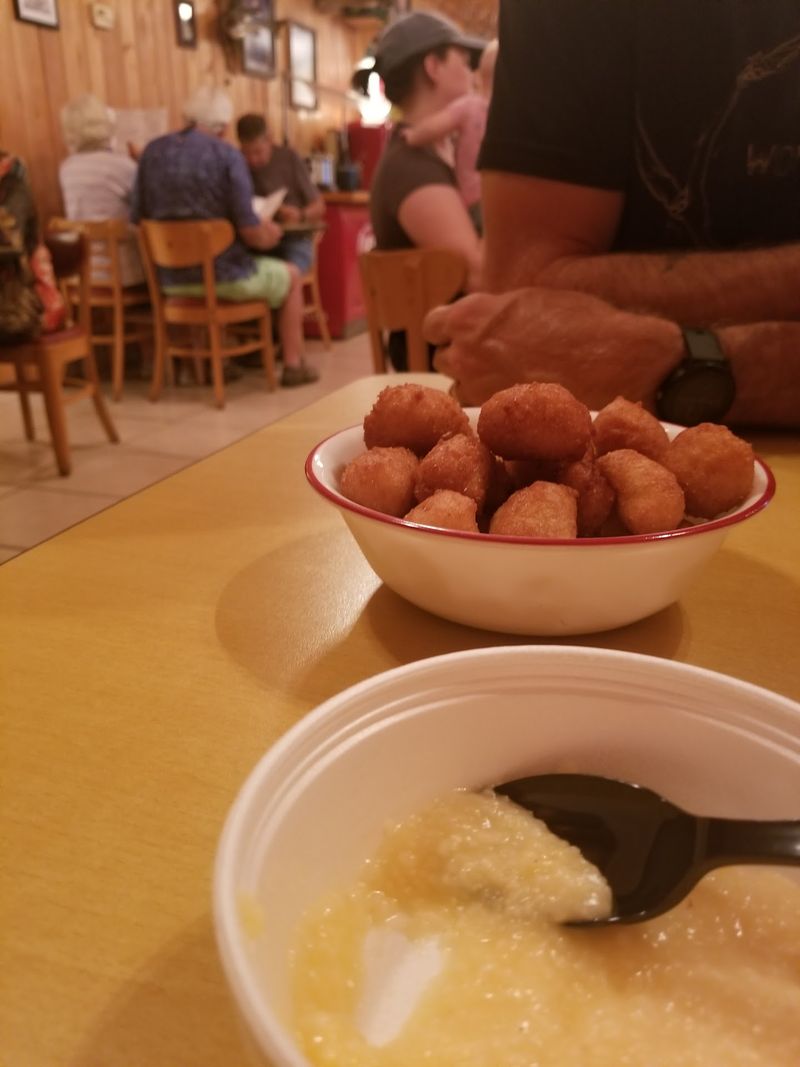 Free Grits and Hush Puppies, As Many As You Like