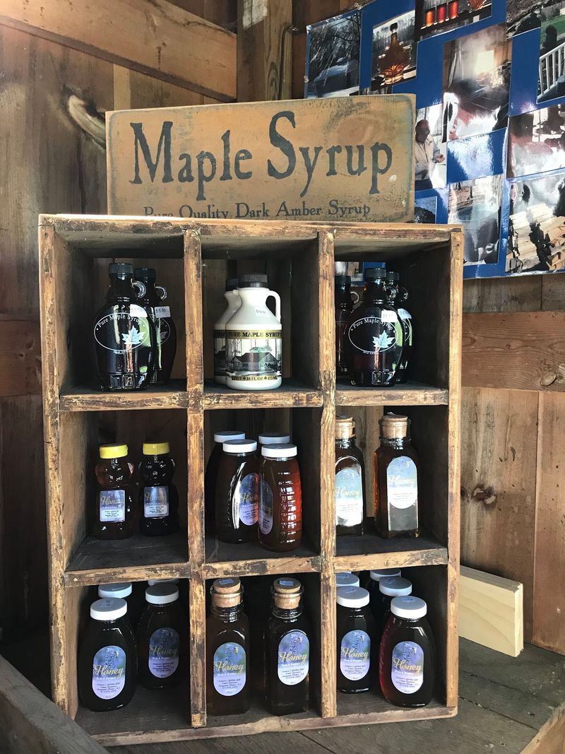 Fresh Eggs, Honey, and Maple Syrup