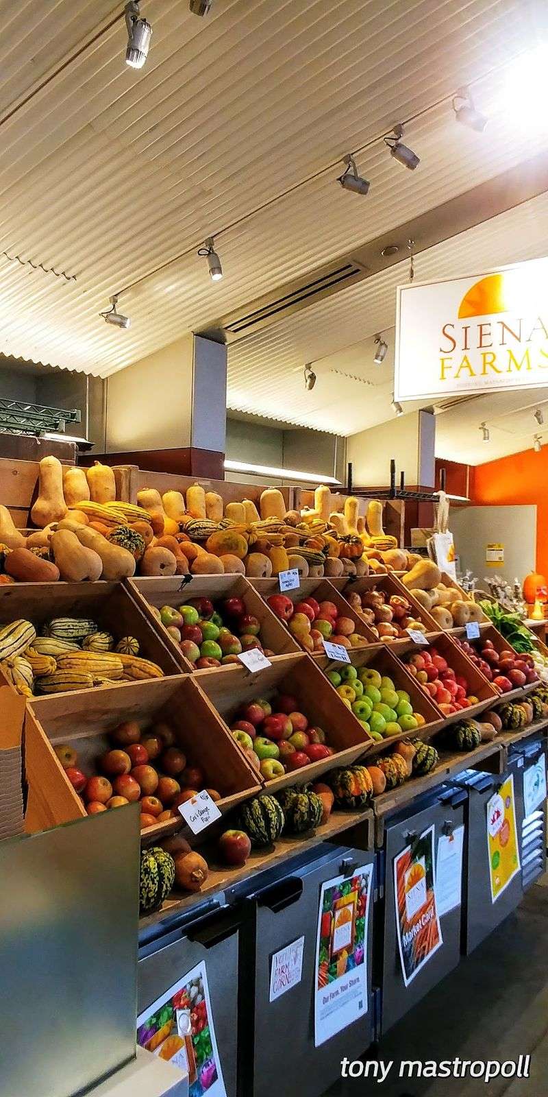 Fresh Produce And The Farmers' Market Outside