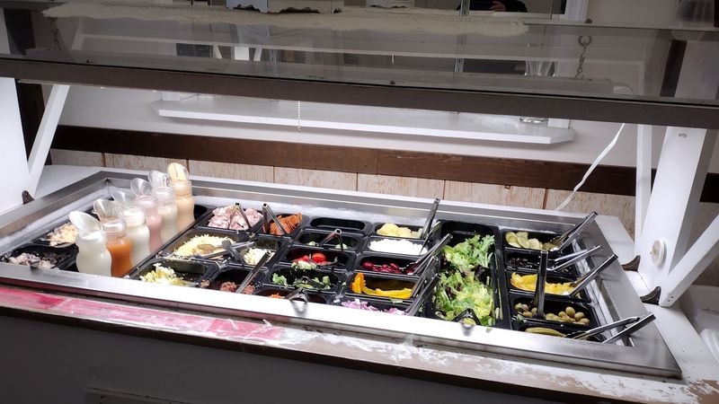 Fresh Salad Bar and Garden Vegetables Fresh Salad Bar and Garden Vegetables