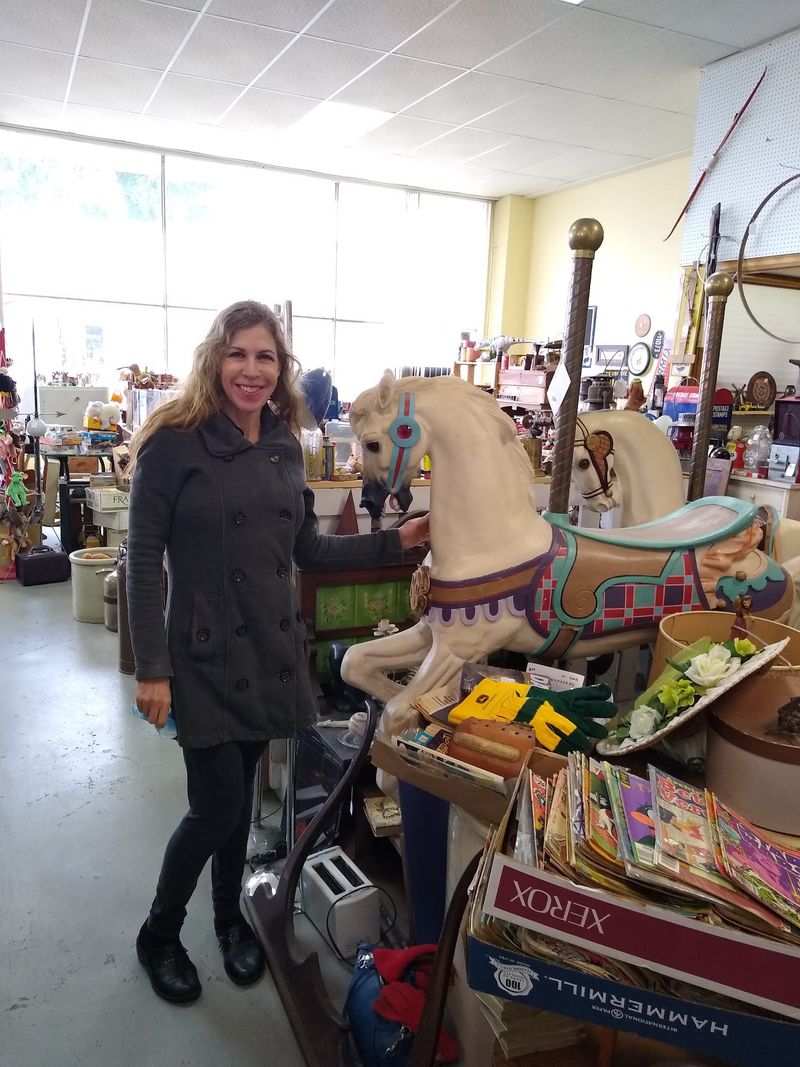 Friendly Faces And A Store Dog