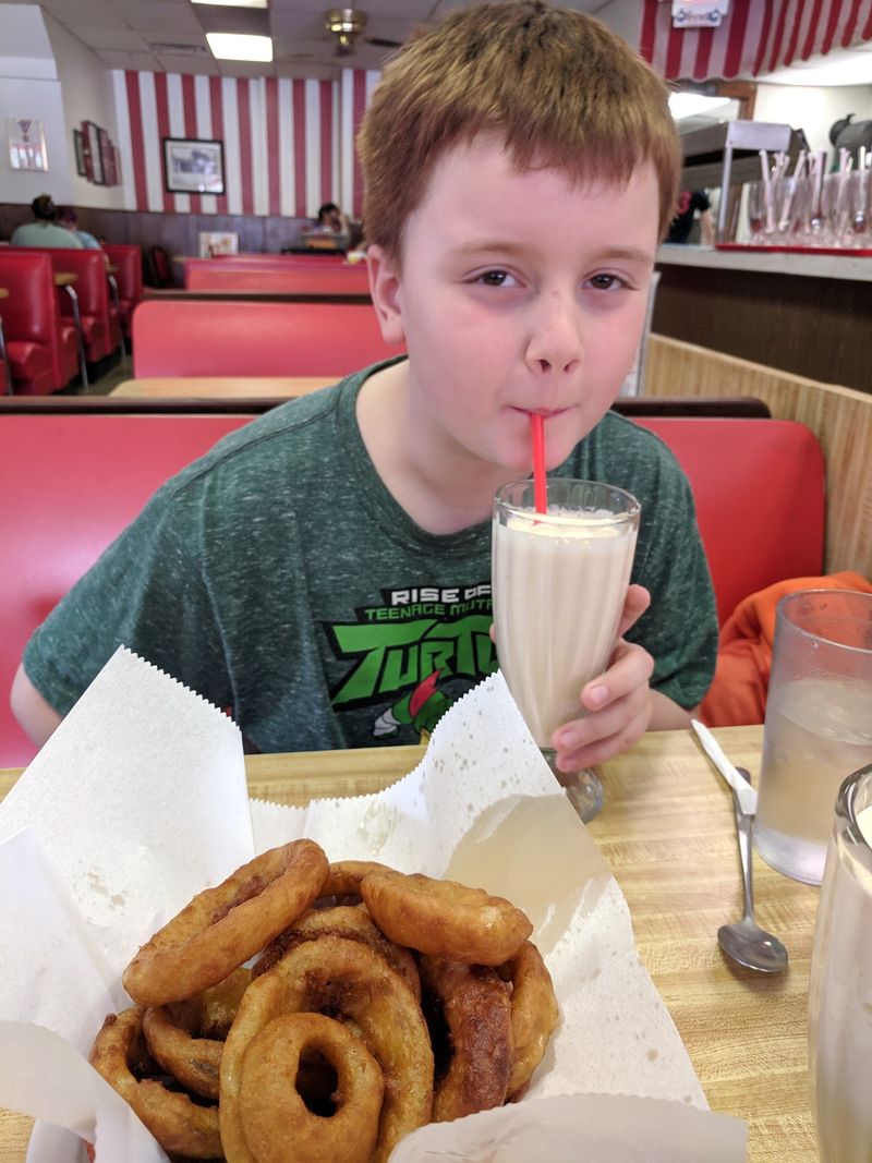 Fries and Onion Rings on the Side Fries and Onion Rings on the Side