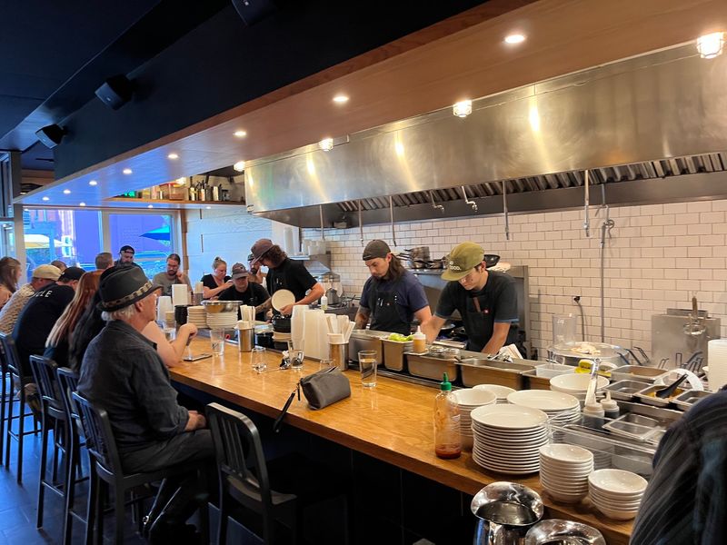 Front-Row Seats at the Chef's Counter Front-Row Seats at the Chef's Counter