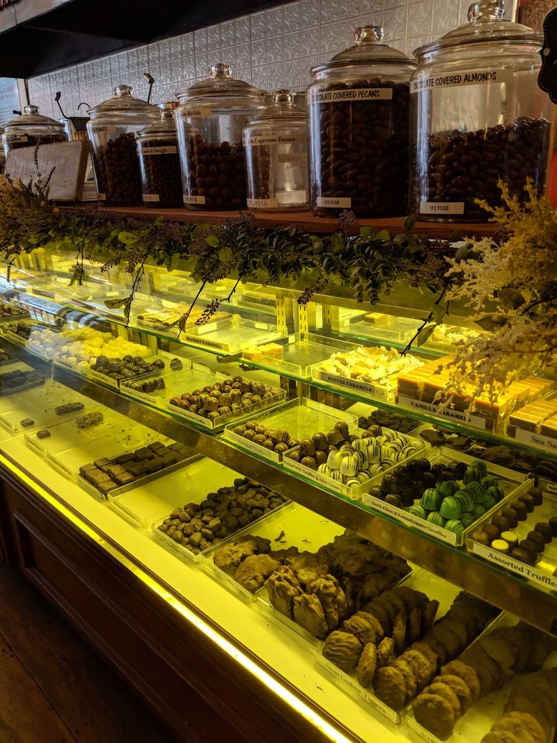 Fudge, Chocolates, and Candy Galore