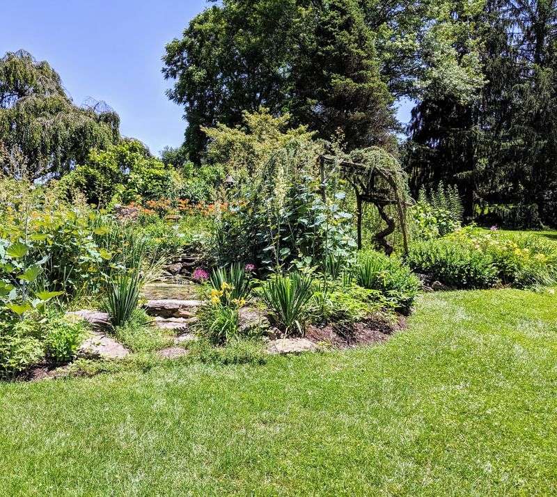 Gardens And The Frog Pond