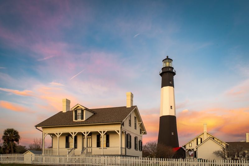 Georgia's Oldest and Tallest Lighthouse on Tybee Island
