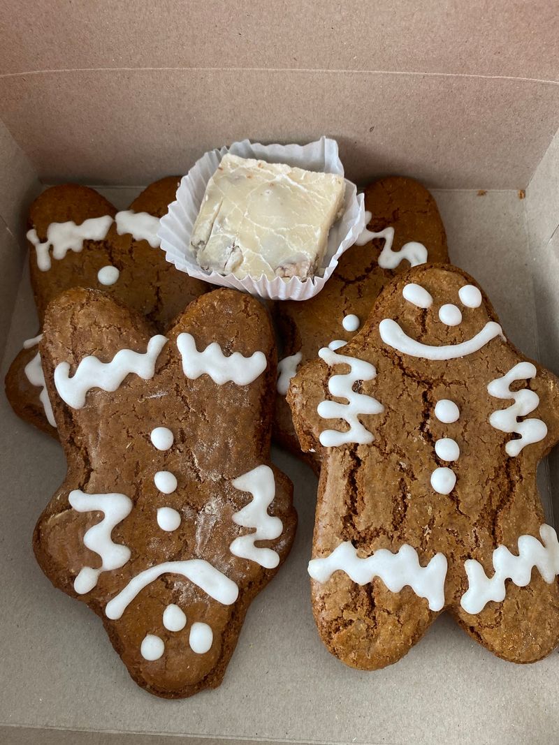 Gingerbread Men Fresh From the Trays