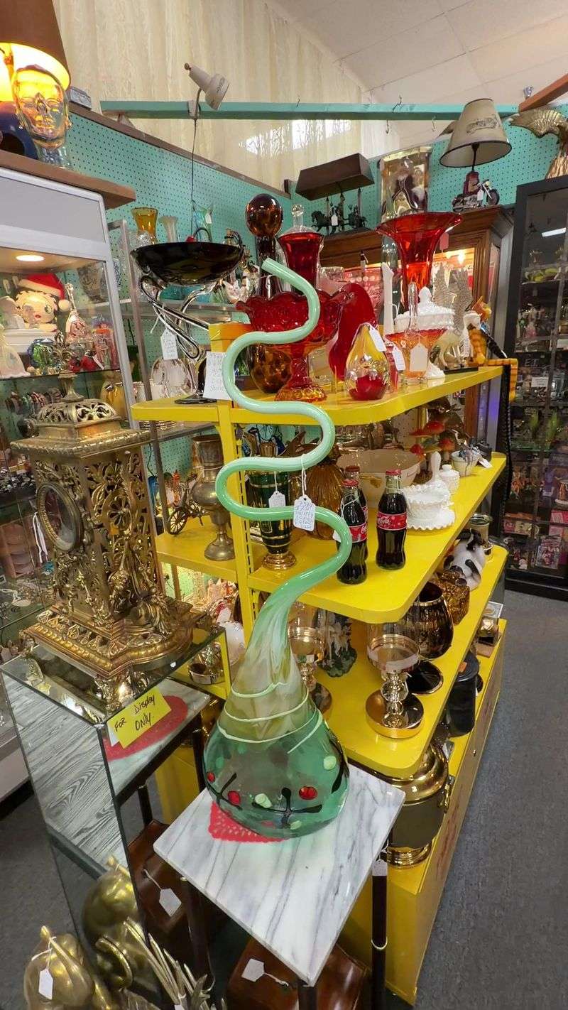 Glassware, Records, And Rare Collectibles