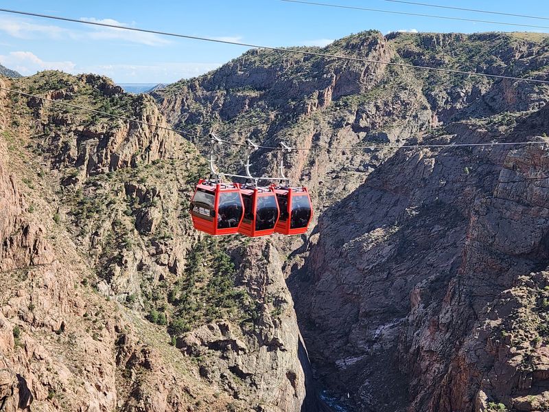 Gliding Over The Gorge By Gondola Gliding Over The Gorge By Gondola