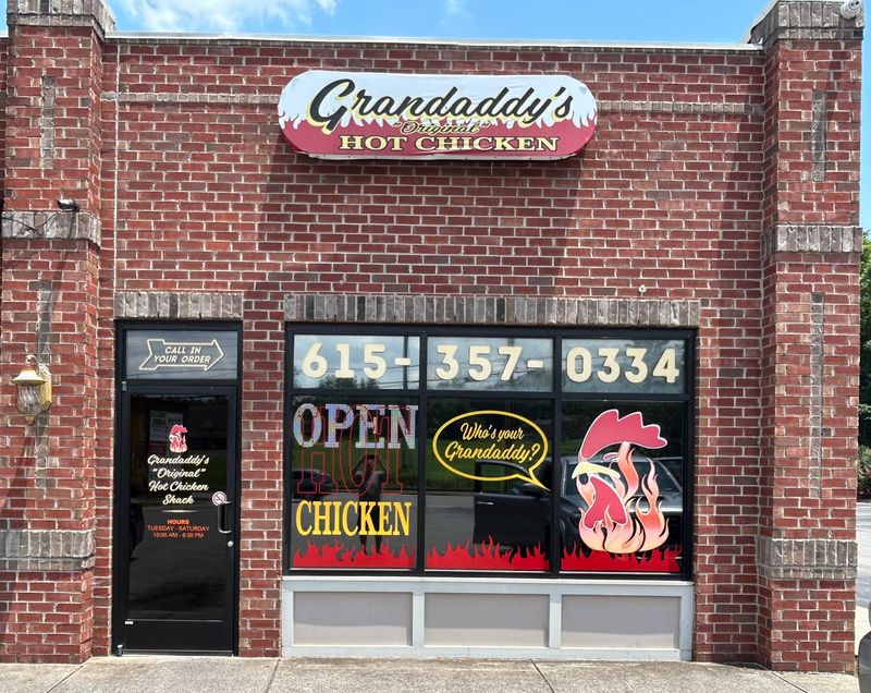 Grandaddy's Original Hot Chicken Shack, Old Hickory, TN