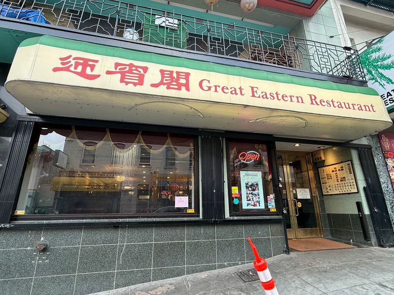 Great Eastern Restaurant, San Francisco Great Eastern Restaurant, San Francisco