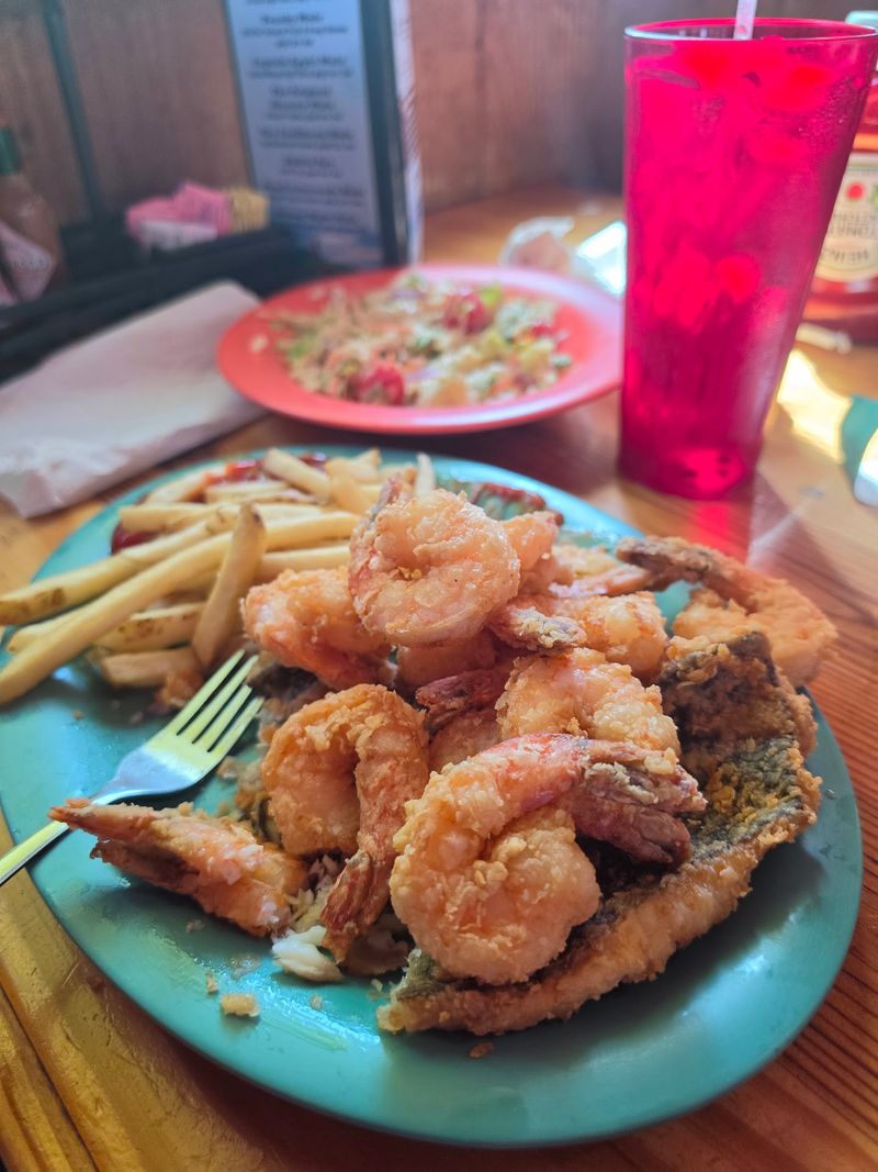 Grouper Baskets and Golden Fried Shrimp
