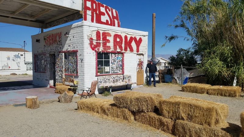 Gus's Fresh Jerky, Olancha, CA Gus's Fresh Jerky, Olancha, CA