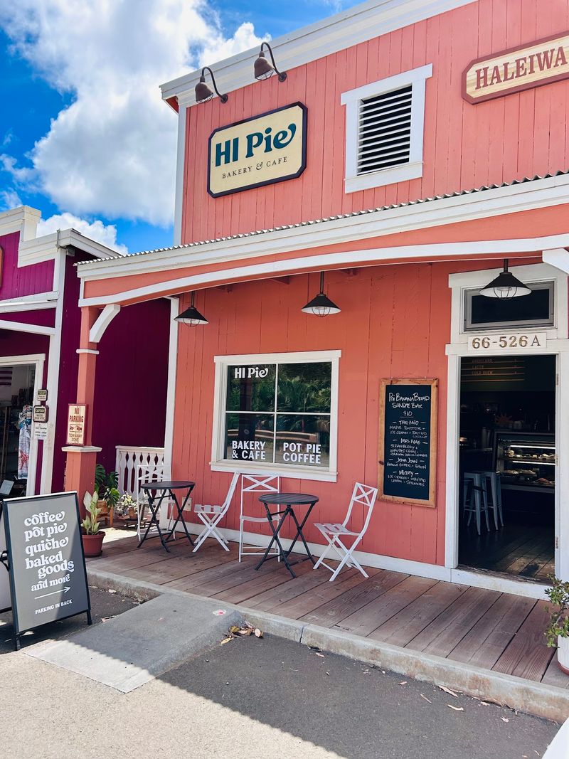 HI Pie Bakery + Cafe, Haleiwa, HI