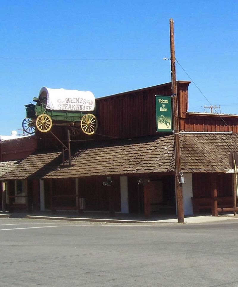 Haines Steak House, Haines, OR Haines Steak House, Haines, OR