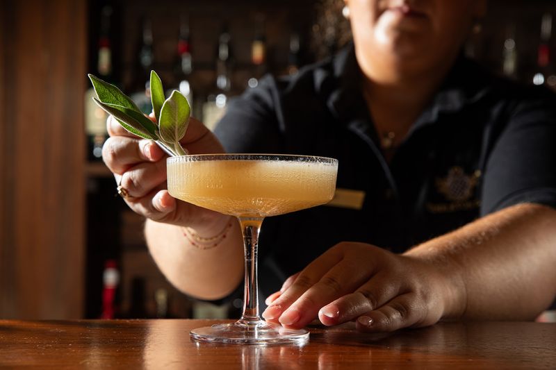 Happy Hour And The Cozy Lodge Bar