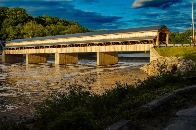Harpersfield Covered Bridge, Ashtabula County Harpersfield Covered Bridge, Ashtabula County