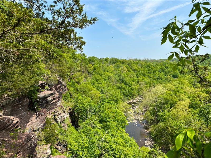 High Rocks Vista And Its Towering Cliffs