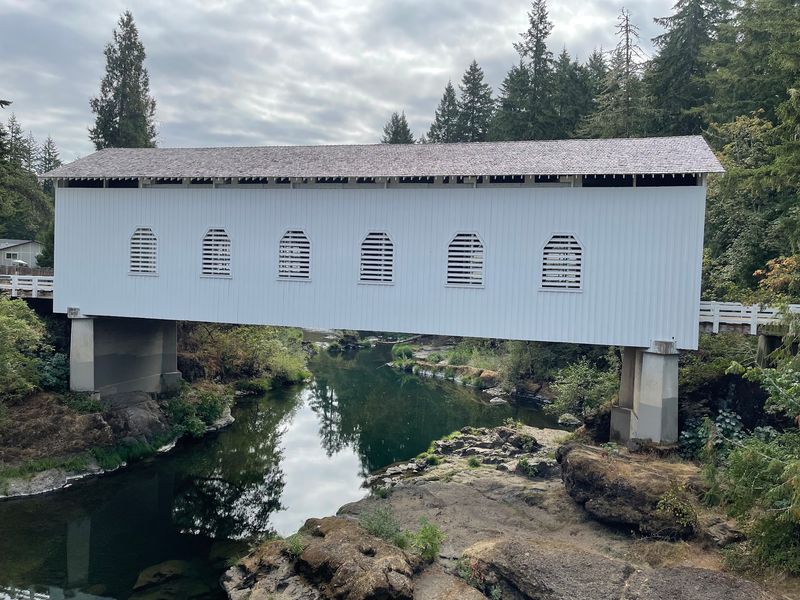 Historic Dorena Covered Bridge, Dorena, OR Historic Dorena Covered Bridge, Dorena, OR