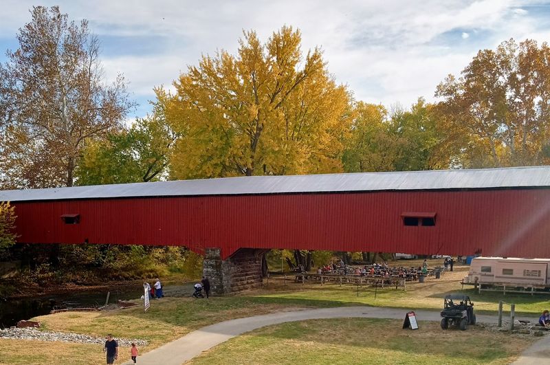 Historic Mansfield Covered Bridge, Carbon, IN Historic Mansfield Covered Bridge, Carbon, IN
