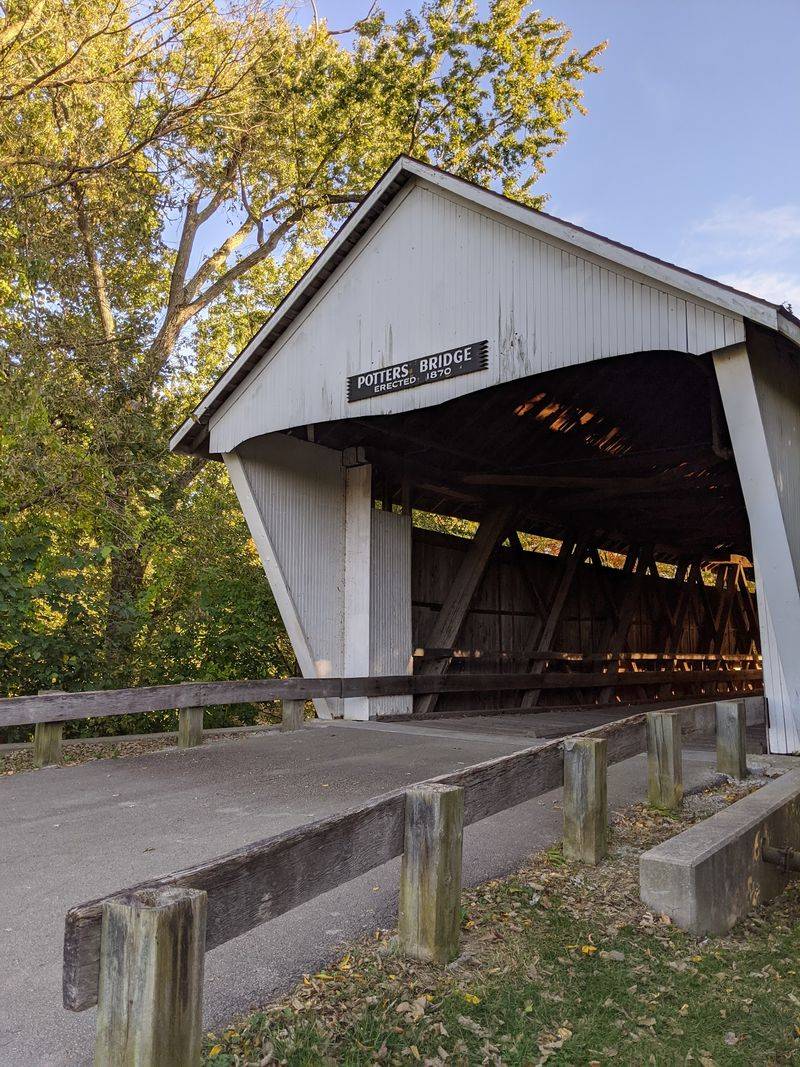 Historic Potter's Covered Bridge, Noblesville, IN Historic Potter's Covered Bridge, Noblesville, IN