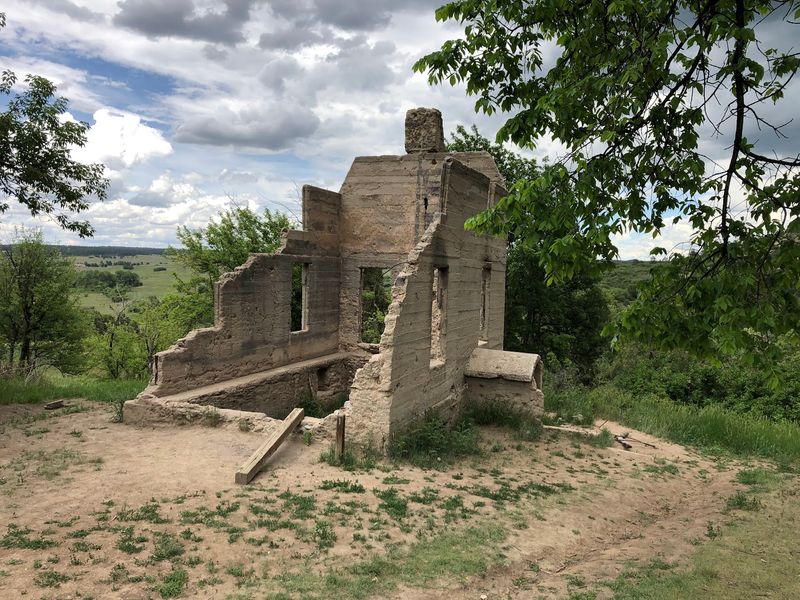 Homestead Ruins Among the Rocks