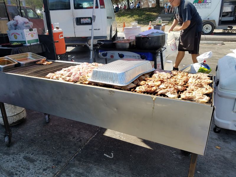 Hot Food Stalls And Kettle Corn Galore