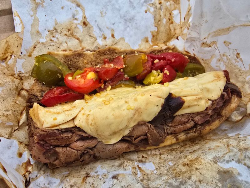 Hot Peppers and Marinated Toppings