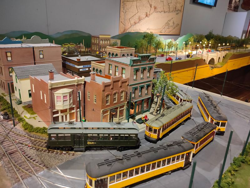 Indoor Exhibits And A Mesmerizing Model Train