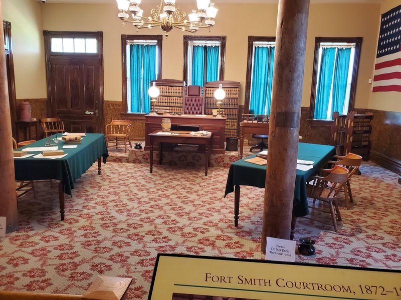 Inside Judge Parker's Courtroom Inside Judge Parker's Courtroom
