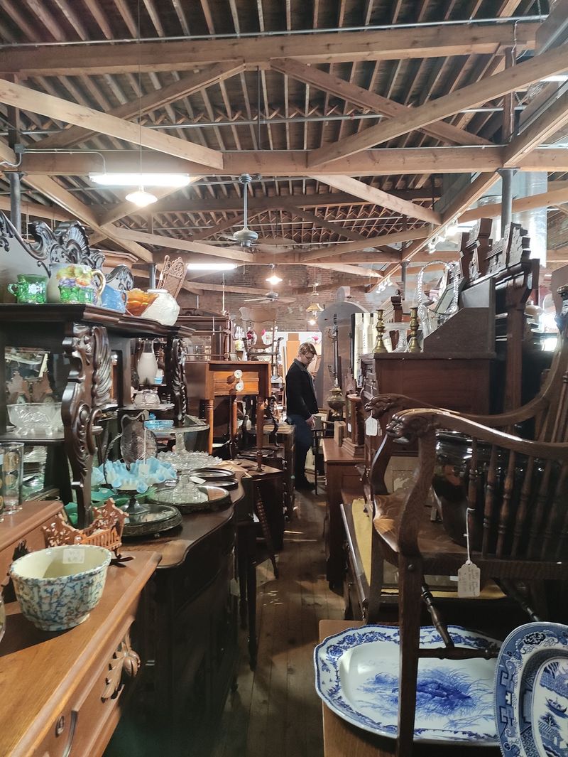 Jewelry and Fine Antique Furniture Finds