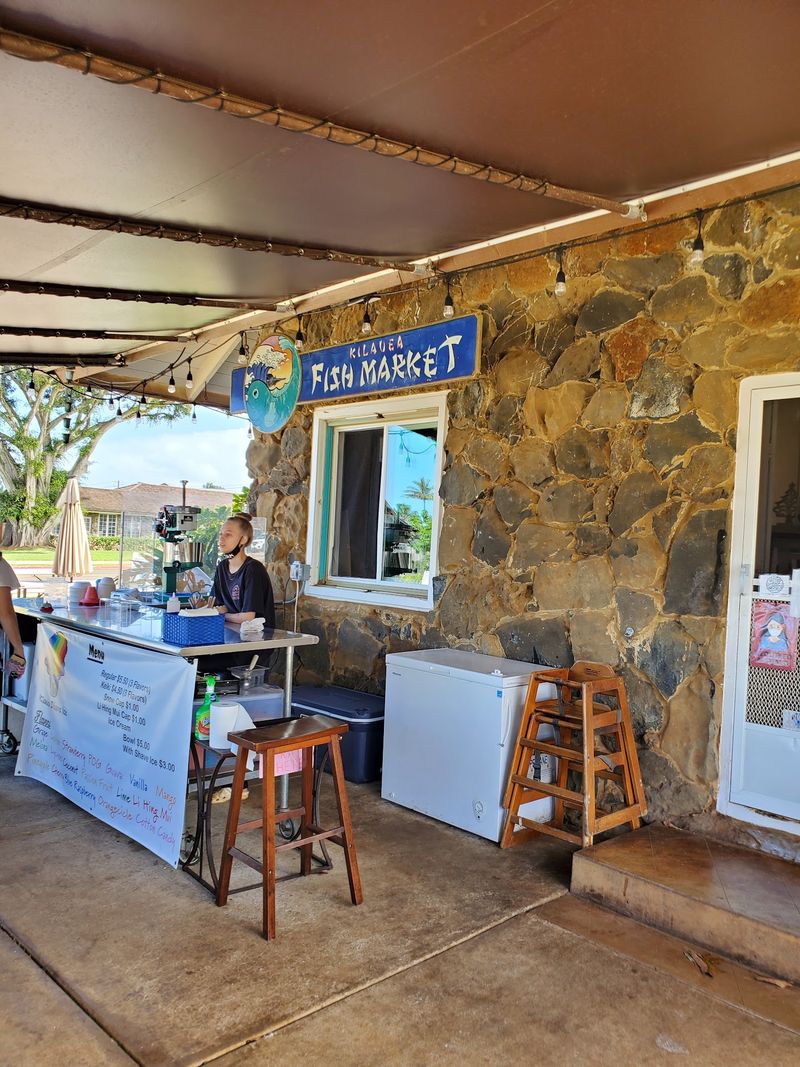 Kilauea Fish Market, Kilauea, HI