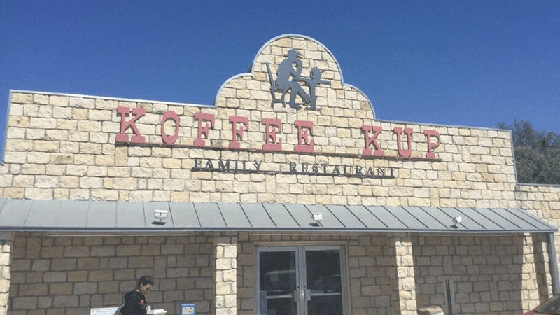 Koffee Kup Family Restaurant, Hico, TX