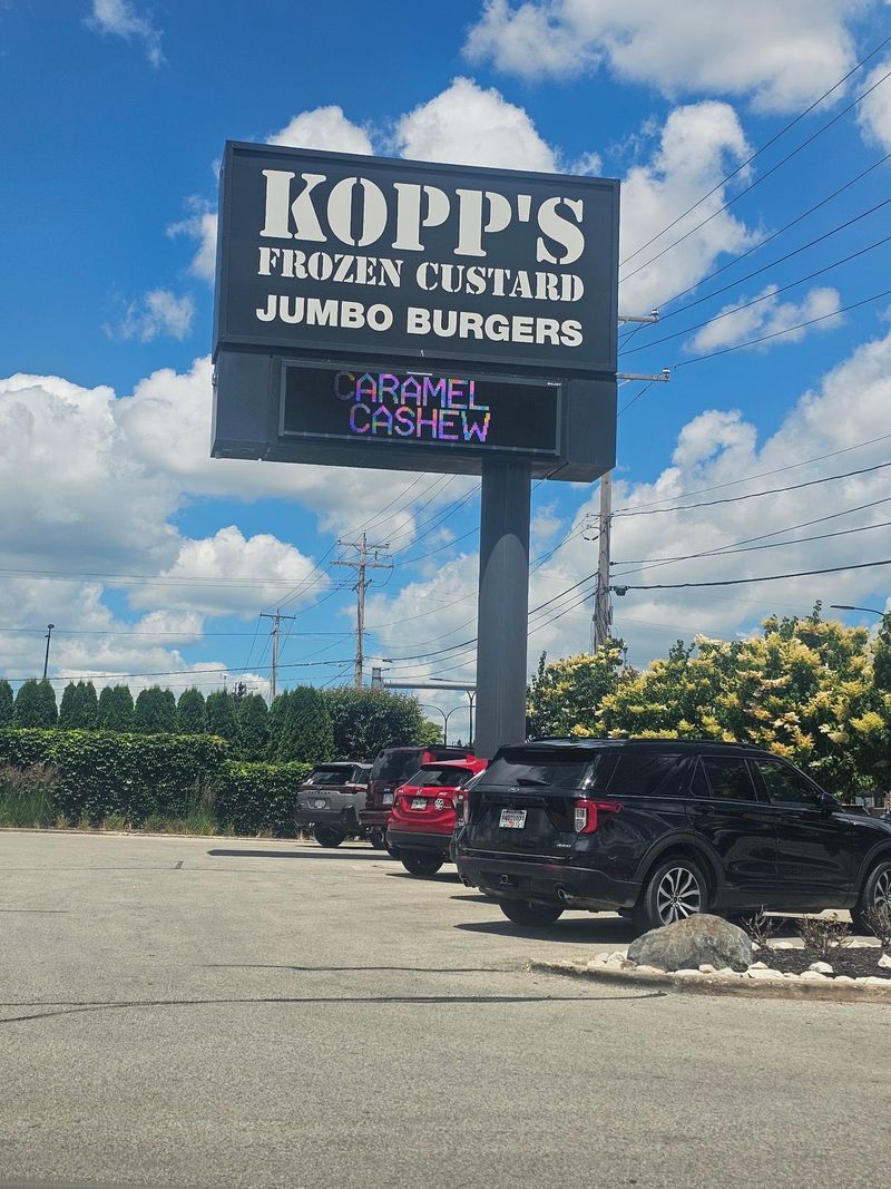Kopp's Frozen Custard, Greenfield, WI