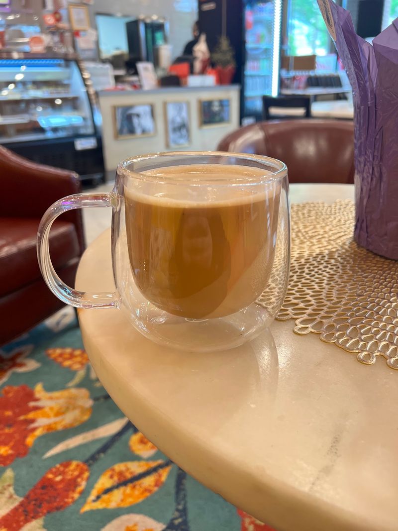Lattes And The Famous Paris Peach