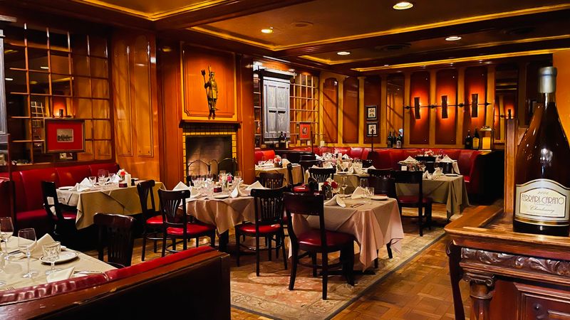 Leather Booths and Fireplaces