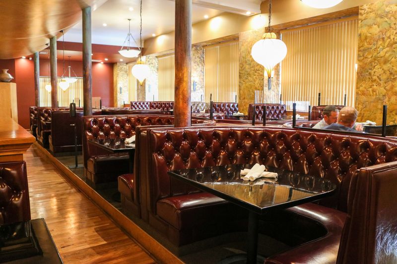Leather Booths and an Old-School Vibe